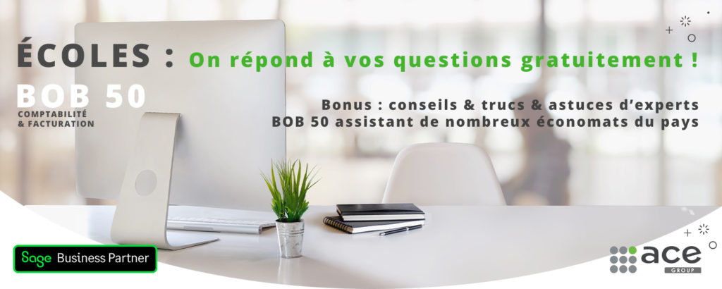 écoles et comptabilité BOB 50 - aide, conseils, questions, réponses