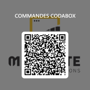 commandes codabox qr codes coda soda caro