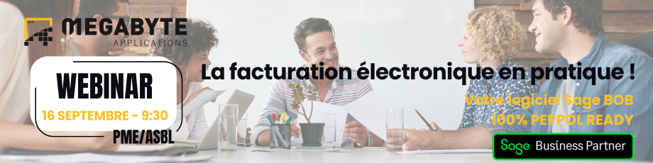 La facturation électronqiue PEPPOL en pratique - ebianr 16/09 - Sage & PEPPOL - Sage BOB & Sage Cloud Demat Invoicing